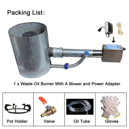 ya 25 New Waste Oil Burner Old expired oil Stove Cooking Heating Fur ce Burning Tool