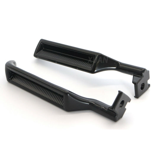 ya 5 8.7 for F150 F250 F350 Bronco 87-96 Black Pair Left RH Metal Inside Door Handles Set