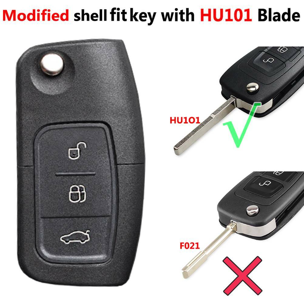 ya 5 8.7 Car Key Shell Case Cover Upgrade for Ford Mondeo Focus Fiesta B-Max C-Max Mondeo