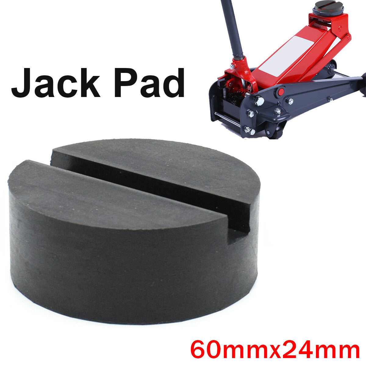 ya 1 6.30 1X Trolley Jack Rubber Pad Pinch Weld Floor Jacking Lifting Puck Classic Adapter
