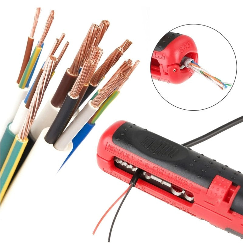 ya 25 Coaxial Cable RG59 RG6 Multifunctio l Stripping Pliers Handle Tool