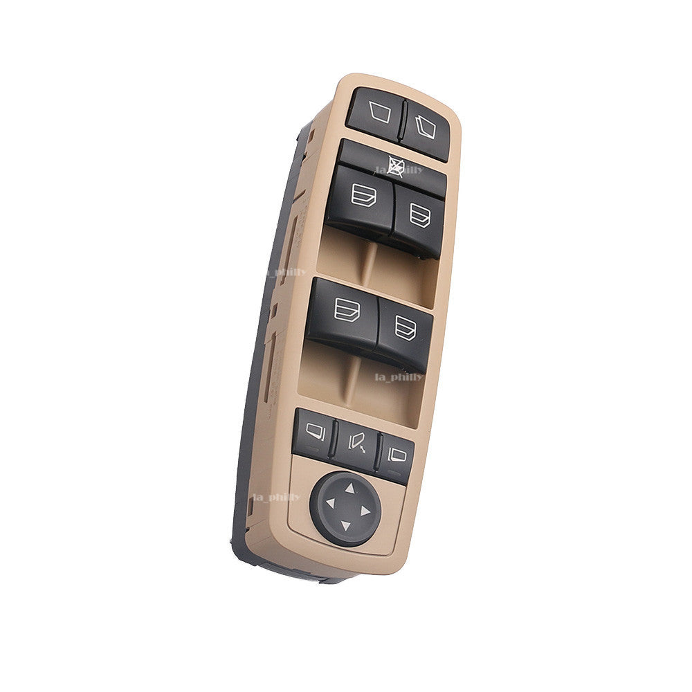 ya 13 Window Switch Beige Panel for 2005-12 for Mercedes-Benz GL R Class GL350 GL450 GL550