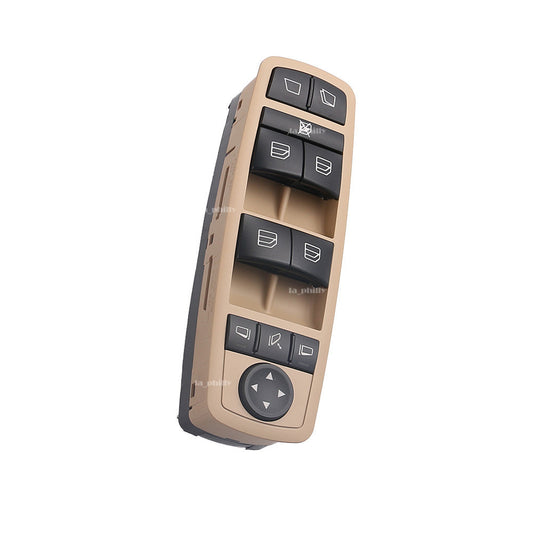 ya 13 Window Switch Beige Panel for 2005-12 for Mercedes-Benz GL R Class GL350 GL450 GL550