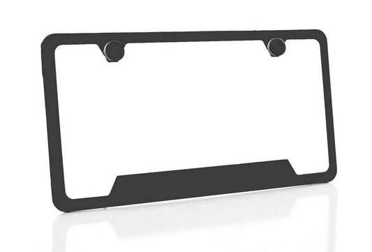 ya 1 8.5.1 Car License Plate Frame Cover Hood Cap Trunk Black Plastic for Mazda 