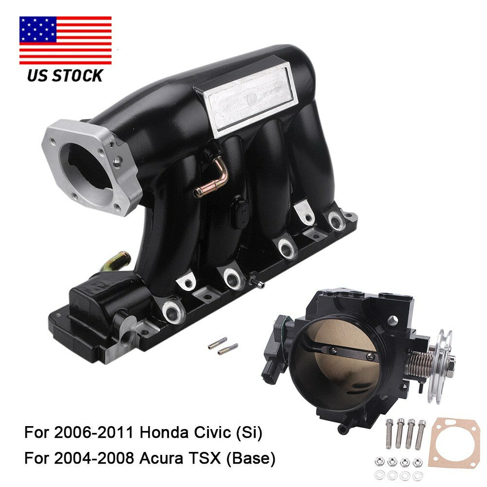 ya 7 6.10 For 06-11 Si K20 Z3 04-08 TSX Base Intake Manifold With Throttle Body