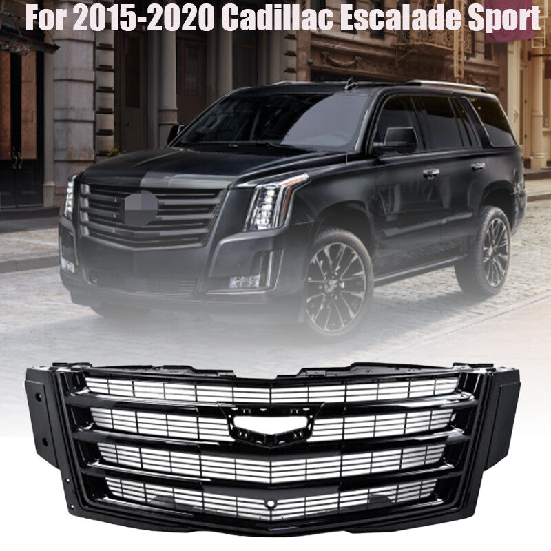 ya 10 10.28 Front Black 84661791 Grille For 2015-2020 for Cadillac for Escalade Sport G