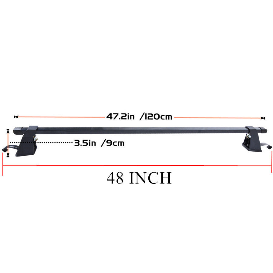 ya 5 8.7 Universal 48 inch Roof Rack Cross Bar Cargo Carrier Car for SUV Luggage Carrier Rack