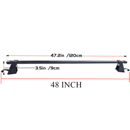 ya 5 8.7 Universal 48 inch Roof Rack Cross Bar Cargo Carrier Car for SUV Luggage Carrier Rack
