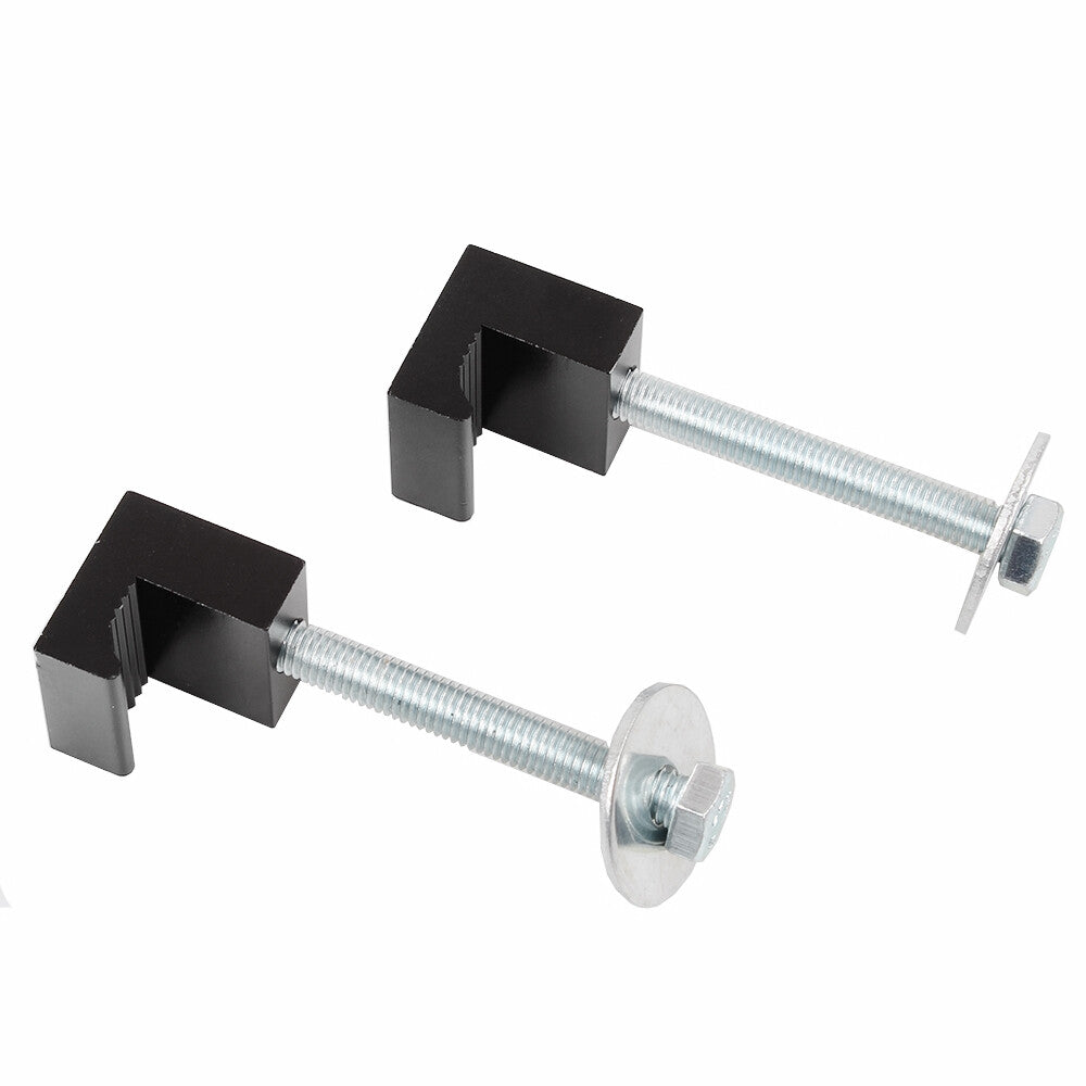 ya 5 8.7 Tool Box Mount J Hook Toolbox Pickup Pair Rail Mounting Kit Clamp Tiedown Truck