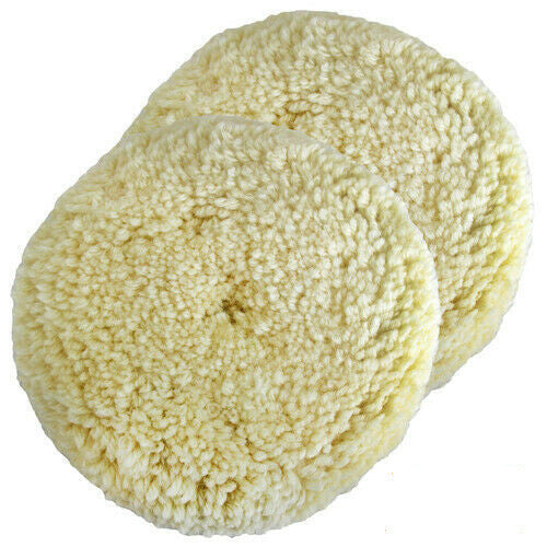 ya 12 5.22.2 3 Wool Hook and Loop Grip Buffer for Compound Cutting and Polishing 