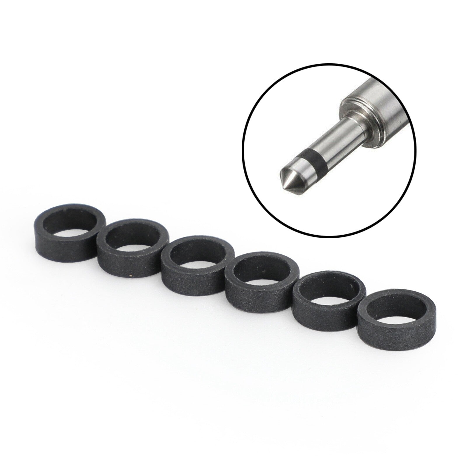 ya 1 8.5.1 6PCS Fuel Injectors Repair Seals for 135 335 535 550 650i 740i 750i X5 X6