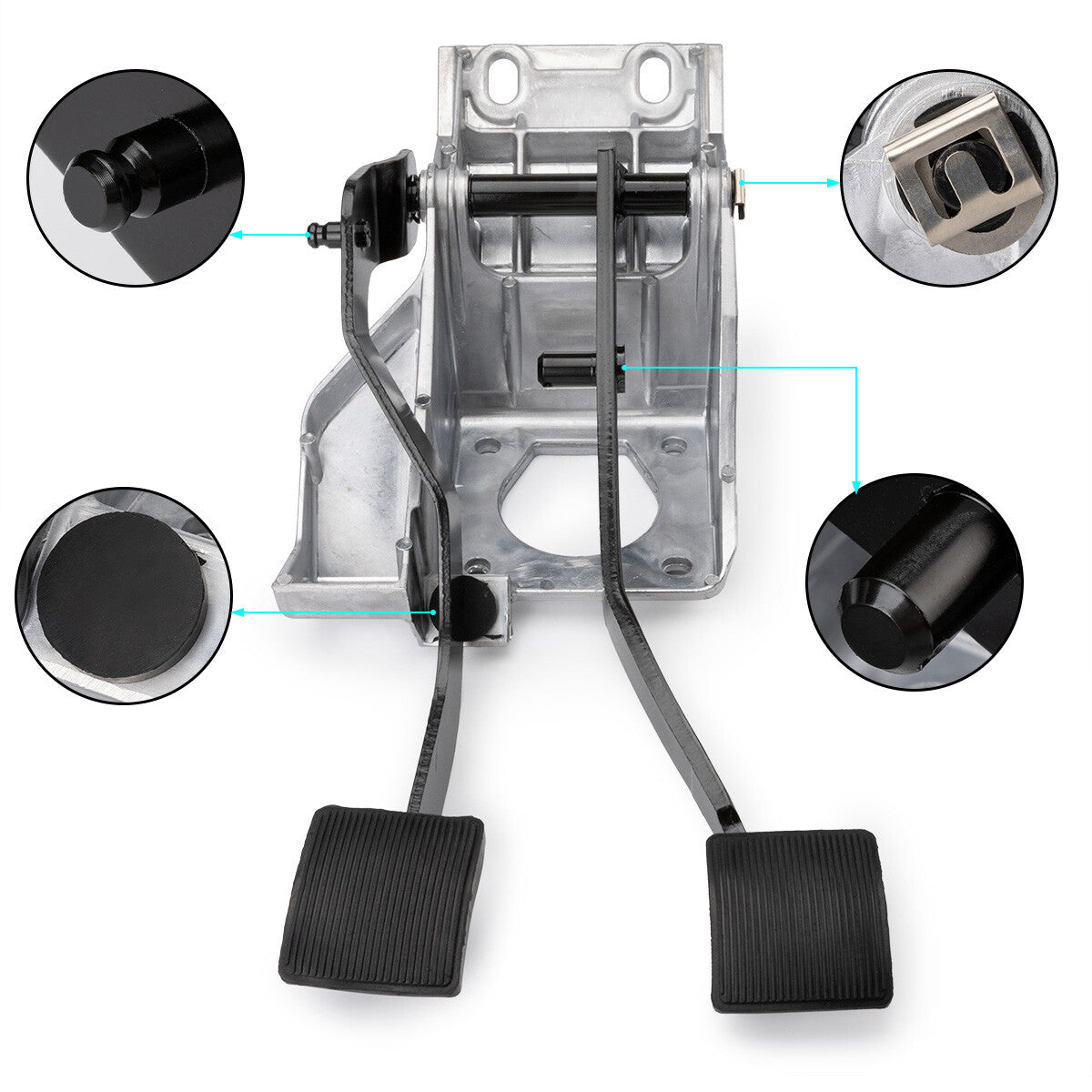 ya 9 6.5.2 for Ford Ranger 1995-06 brake and clutch pedal bracket installation ASSY kit 6L5Z2455BB