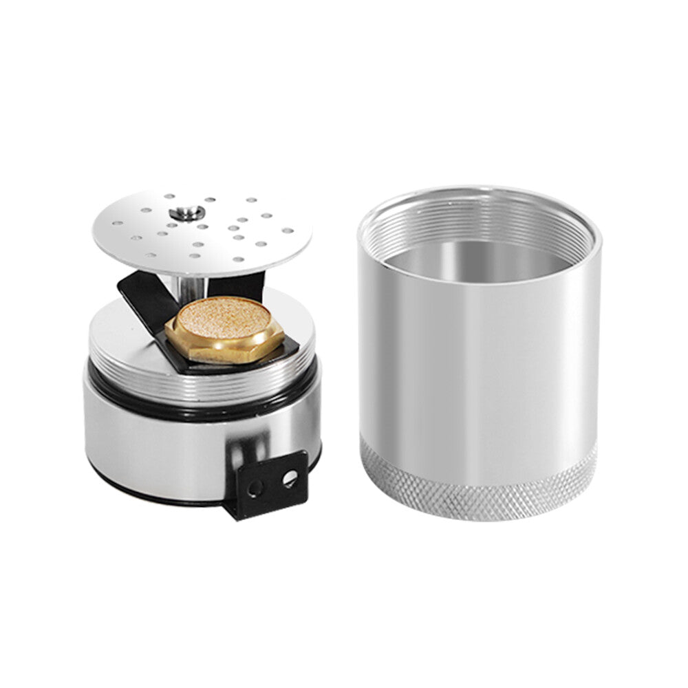 ya 10 5.28.2 Oil Catch Tank Confused 2 Port Oil Catch Tank Reservoir Drain Valve Universal Silver 