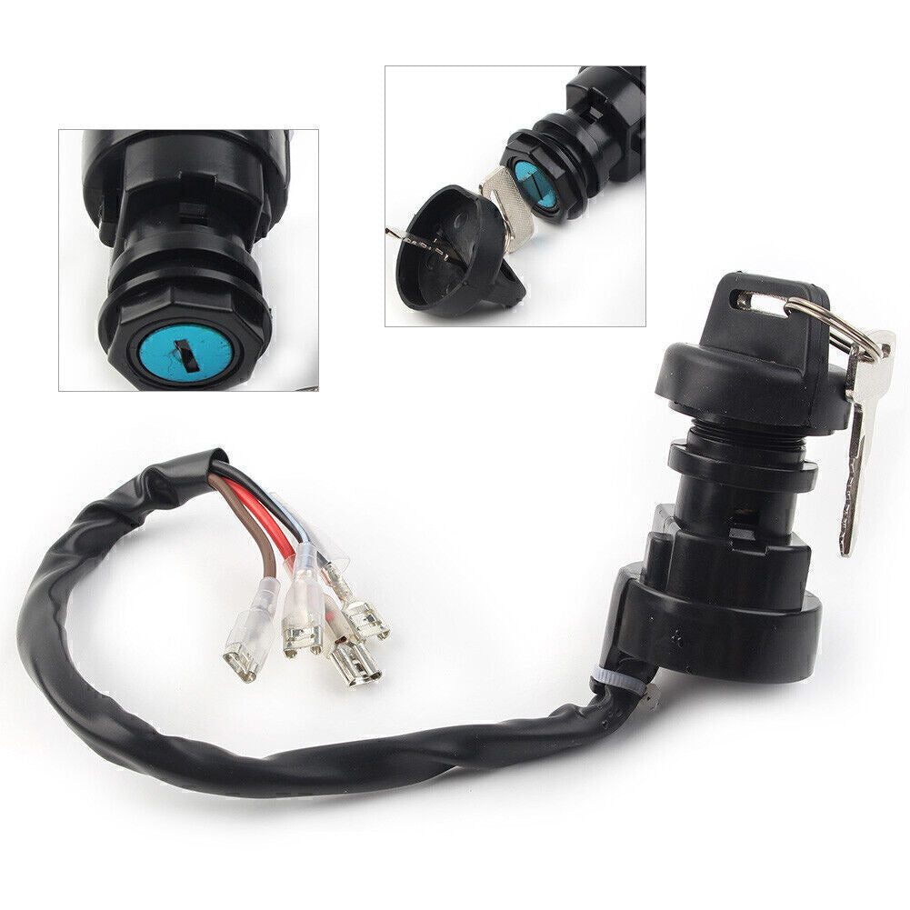 ya 8 5.27.2 Ignition Key Switch for Polaris Trail Boss 250 350 2X4 4X4 1989-1995