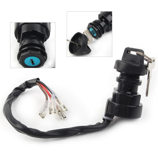 ya 8 5.27.2 Ignition Key Switch for Polaris Trail Boss 250 350 2X4 4X4 1989-1995
