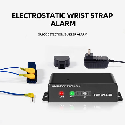 ya 26 7.28.2 496-2 Double Loop Static Ring Wristband Alarm Double Bracelet Inared Sensora