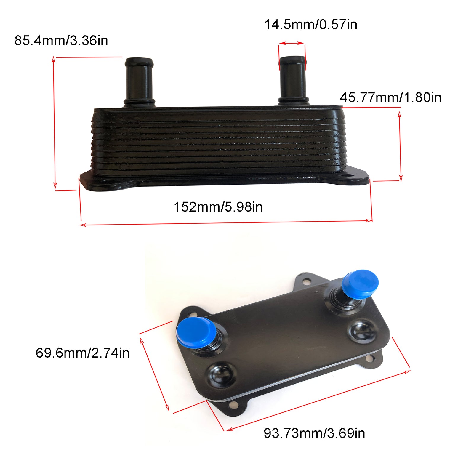 ya 2 7.15 Engine Oil Radiator Cooler For Sea-Doo for Challenger Wake RXP RXT GTI GTX 420888852