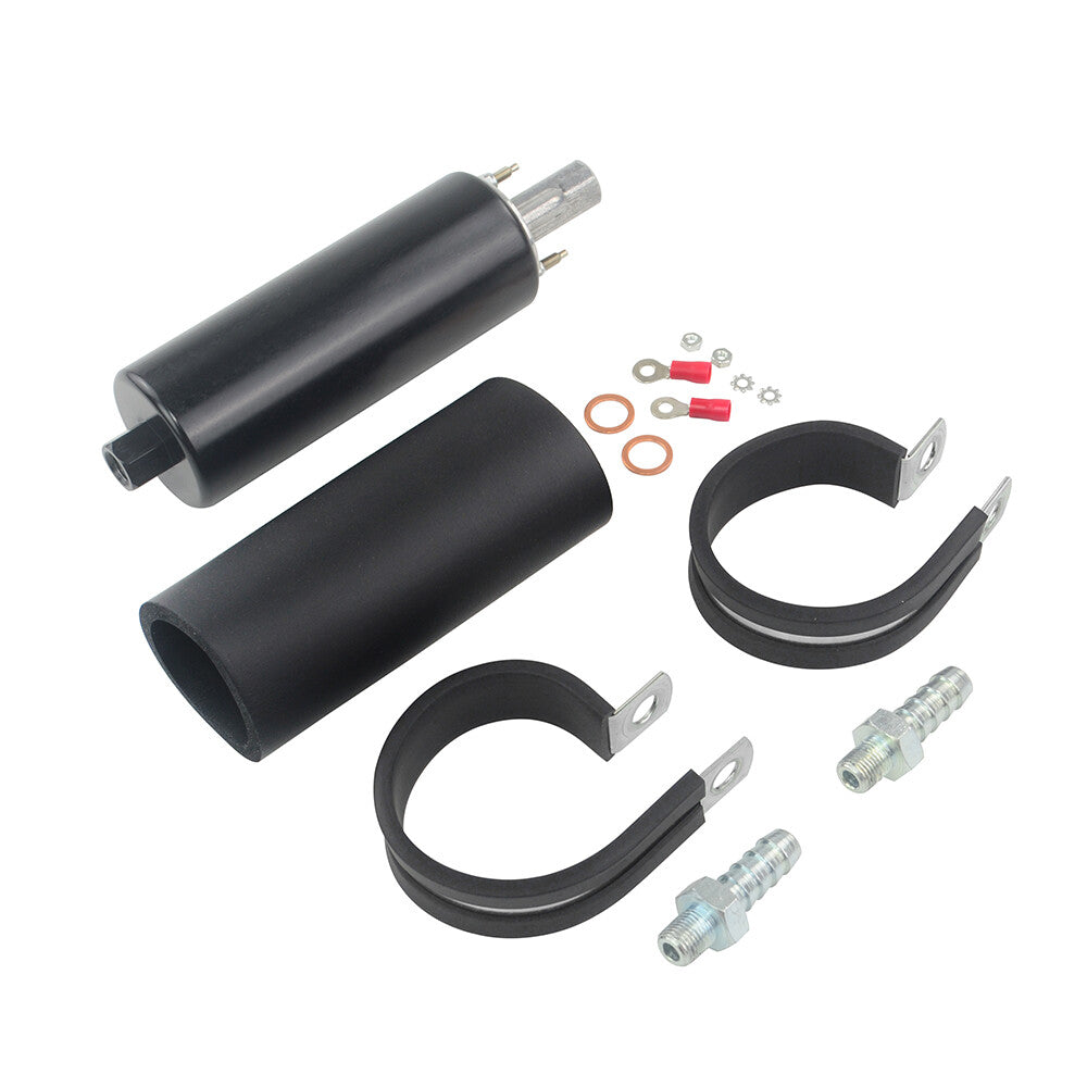 ya 27 7.2 External Inline 255LPH 3/8 Fitting Mount Kit High Flow Pressure Fuel Pump GSL392