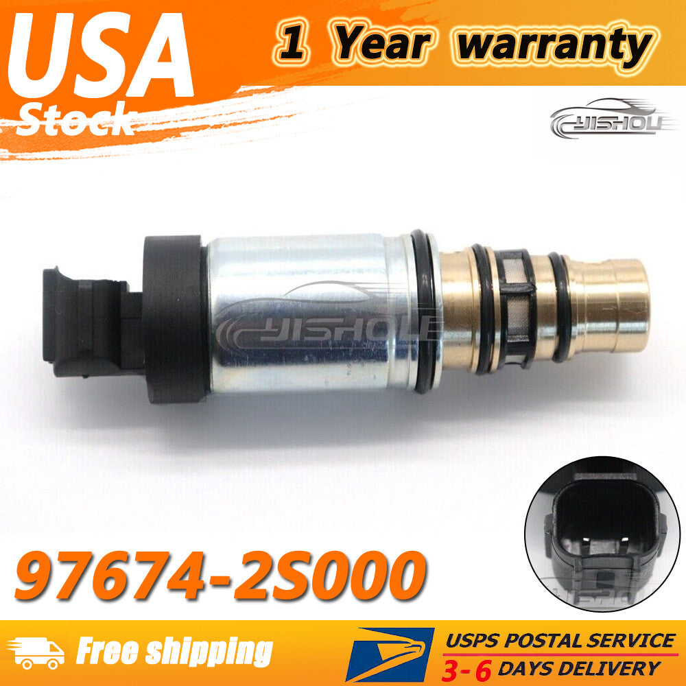 ya 7 6.11 New 97674-2S000 A/C Compressor Solenoid Valve Fits for Hyundai for Kia 2009-2017