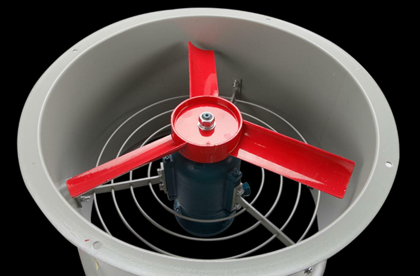 ya 25 220V Explosion-proof Pipe Fan Exhaust Axial Flow Pipeline Fan 550W CBF-500
