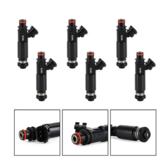 ya 1 8.5.1 Suitable for 195500-4370 for Montero Pajero 3.8 V6 03-06 6 x fuel injector nozzle