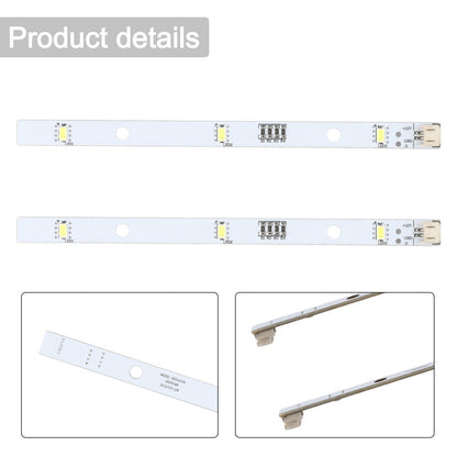 ya 26 LED Strip Light 16 Cm Length 2pcs Plastic & Electronics Material 1 Cm Width