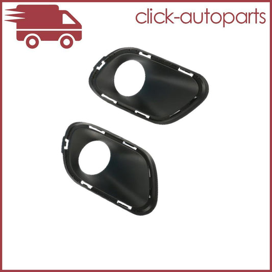 ya 13 5.27.2 2Pcs Front Bumper Fog Light Bezel Hole Cover Left & Right for Cherokee 2014-2015