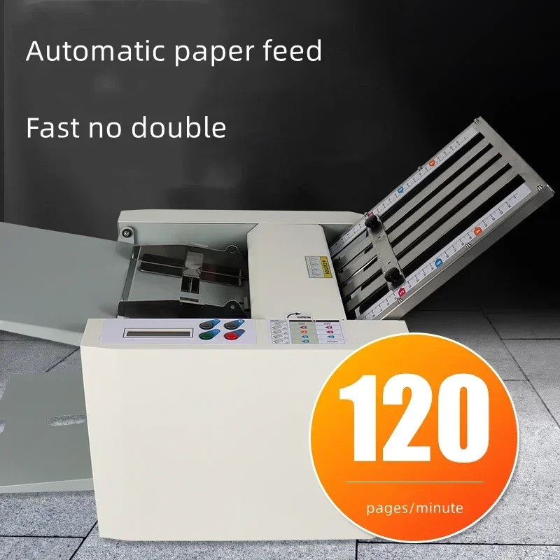ya 26 8.1 High Speed Automatic Folding MachineAutomatic Feeder A4 Stacking Machinea