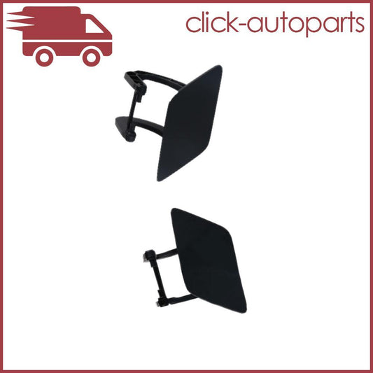 ya 27 6.18 Set of 2 Headlight Washer Cover Left & Right for Mercedes W221 2006-12 Unpainted