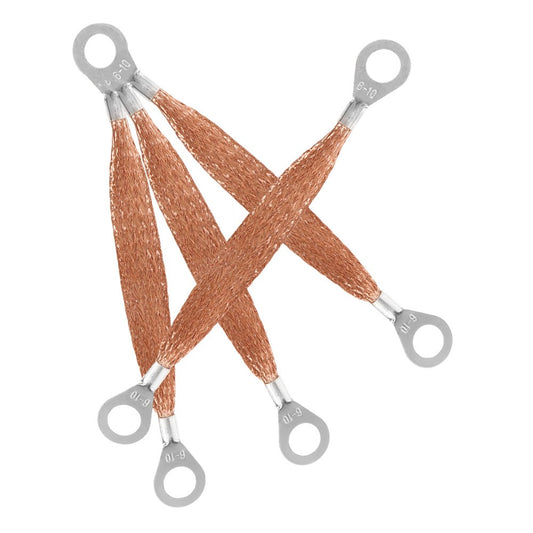 ya 8 5.26  4 Pcs Copper Grounding Belt Travel Static Strap Wire For Cars Anti Straps