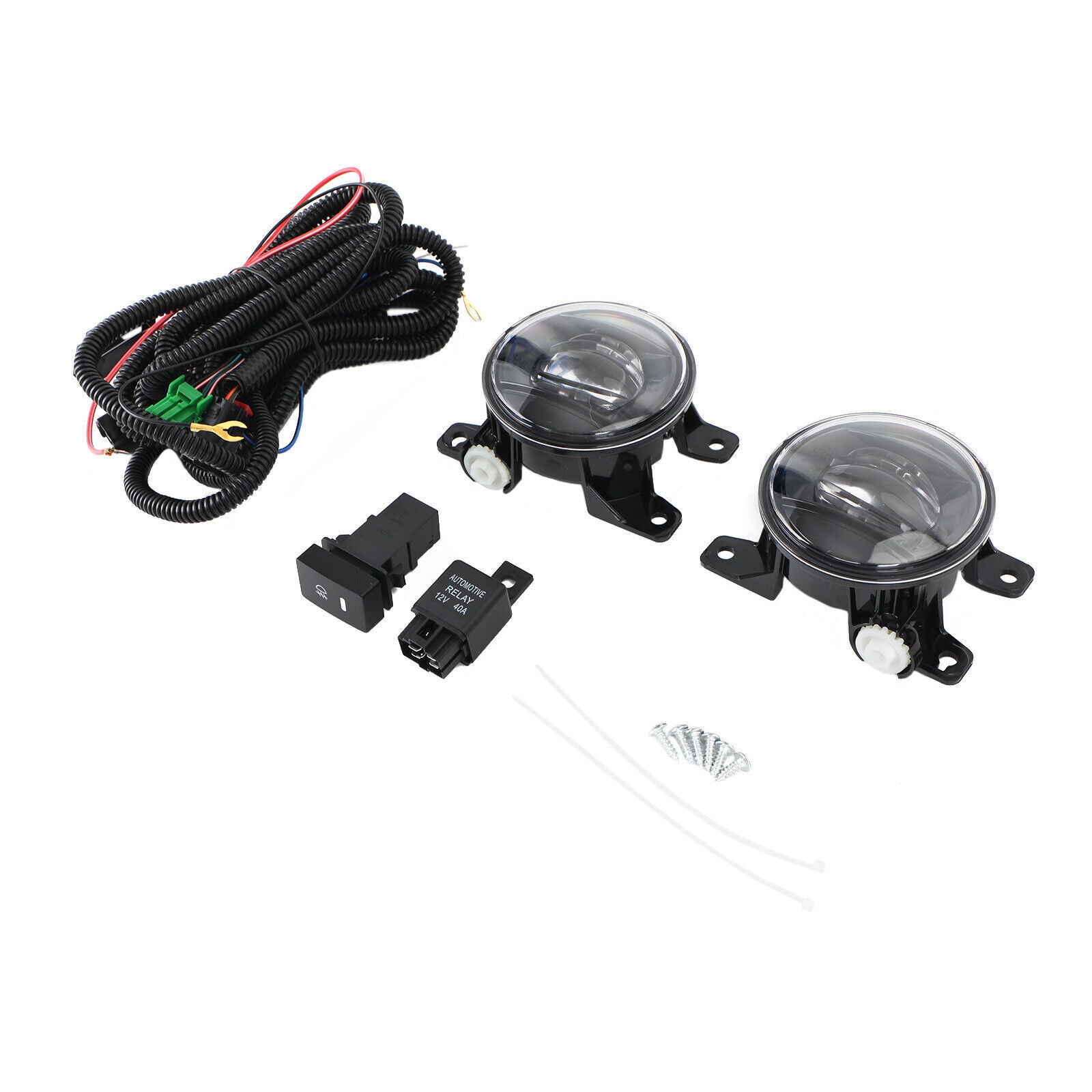 ya 1 8.12 baidi Front LED Fog Light Driving Lamp Switch Wiring Kit for Honda for Civic 2022+