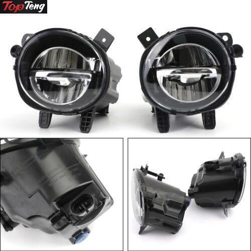 ya 1 8.5.1 Pair LED Fog Lamp Light Fits 3 F30 F35 2012 - 2018 63177315559 560