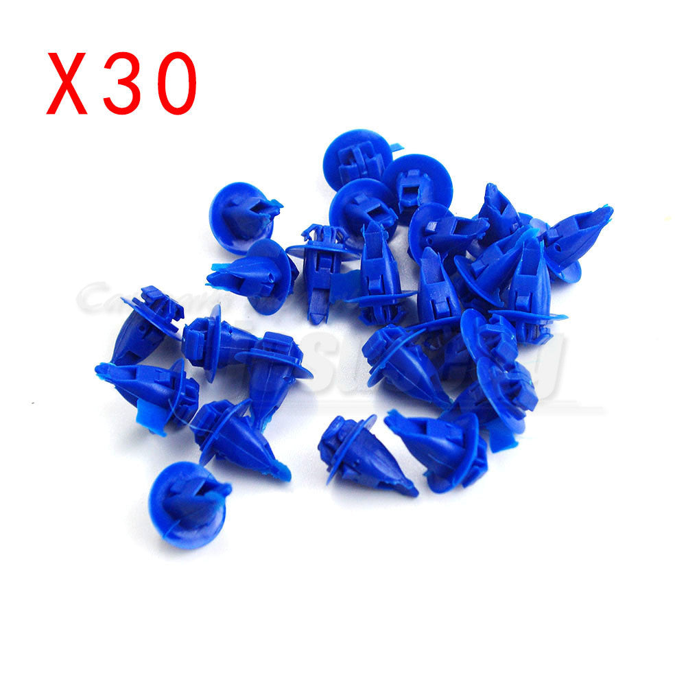 ya 27 6.18.2 30Pcs 90904-67036 Fender Wheel Flare Moulding Clip Retainer Fastener for Toyota
