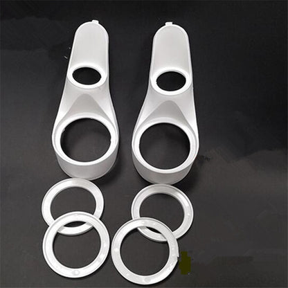 ya 5 8.7 Pair Car Audio Speaker A Column Tweeter Bracket Gasket White for 2 Inch & 4 inch