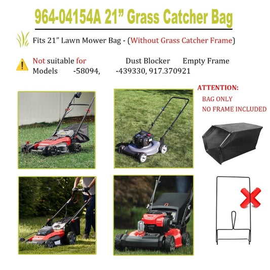 ya 14 Oversized Lawn Accessory Bag Quick Detach System Durable Landscape