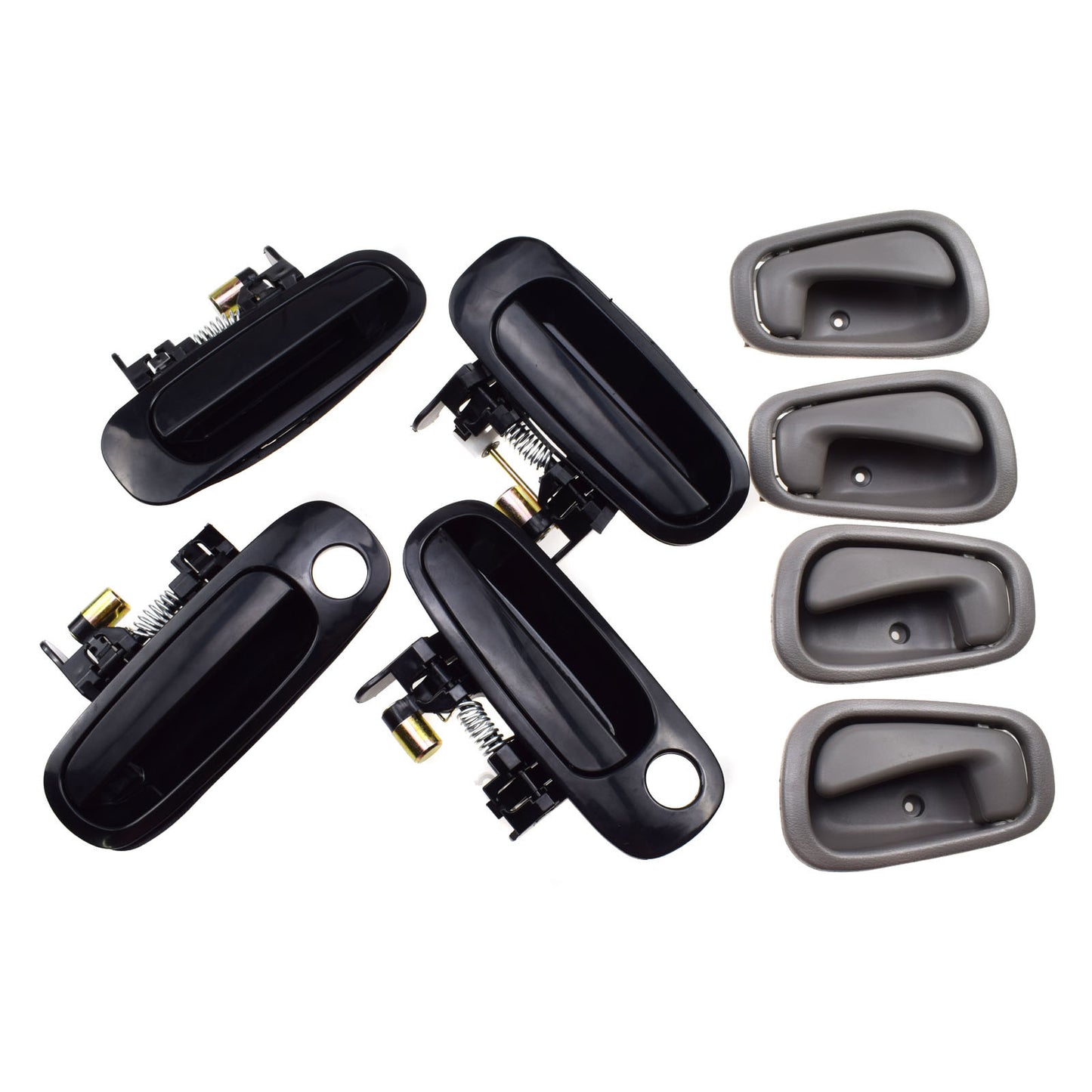 ya 5 8.7 Front and rear left and right exterior interior door handles for Toyota for Corolla 98-02 8 pieces 