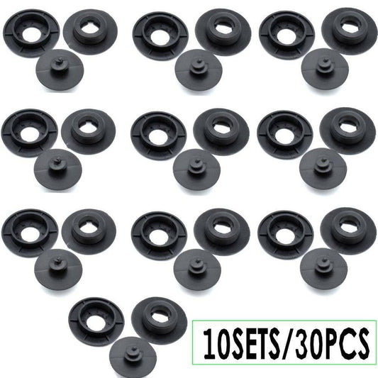 ya 7 6.10.3 10pcs Black Car Floor Mat Clips Carpet Retainer Fixing Holders Grips