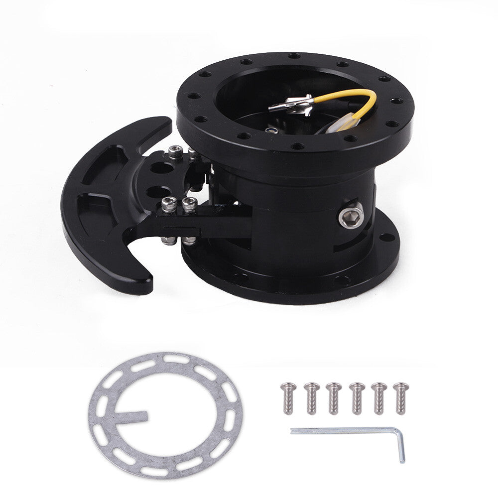 ya 8 5.27 Steering Wheel Quick Release Hub Kit Adapter Body Removable Snap Off Boss Kit