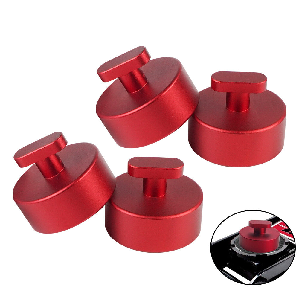 ya 1 6.30 4Pcs Jack Pad Jacking Lift Pad for Chevrolet for Corvette 2014+ C7 Z51 Z06 Aluminum Red