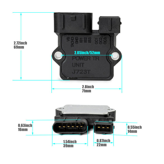 ya 2 6.26 Ignition Control Module J723T for Mitsubishi Montero Montero Sport Stealth LX729