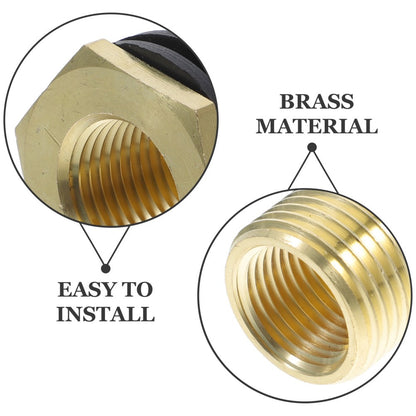 ya 14 Tank Connector Adapter Bulkhead Fitting With 1 2 NPT 3 4 GHT