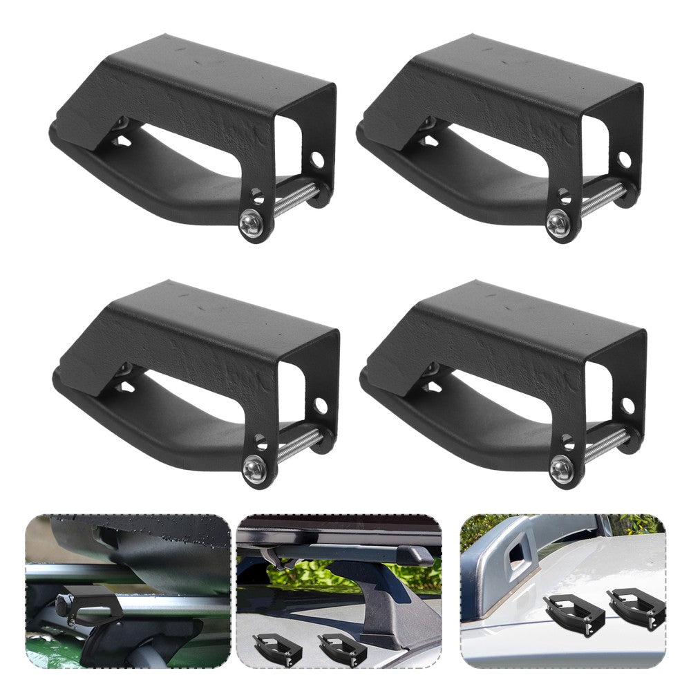 ya 5 8.7 4 Pcs Roof Rack Clip Car Luggage Carrier Travel Awning Brackets for