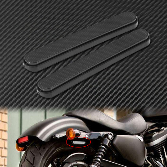 ya 11 6.5 Amber Front Rear Reflector Sticker Saddlebag Latch Lower Fork Fit For Sportster