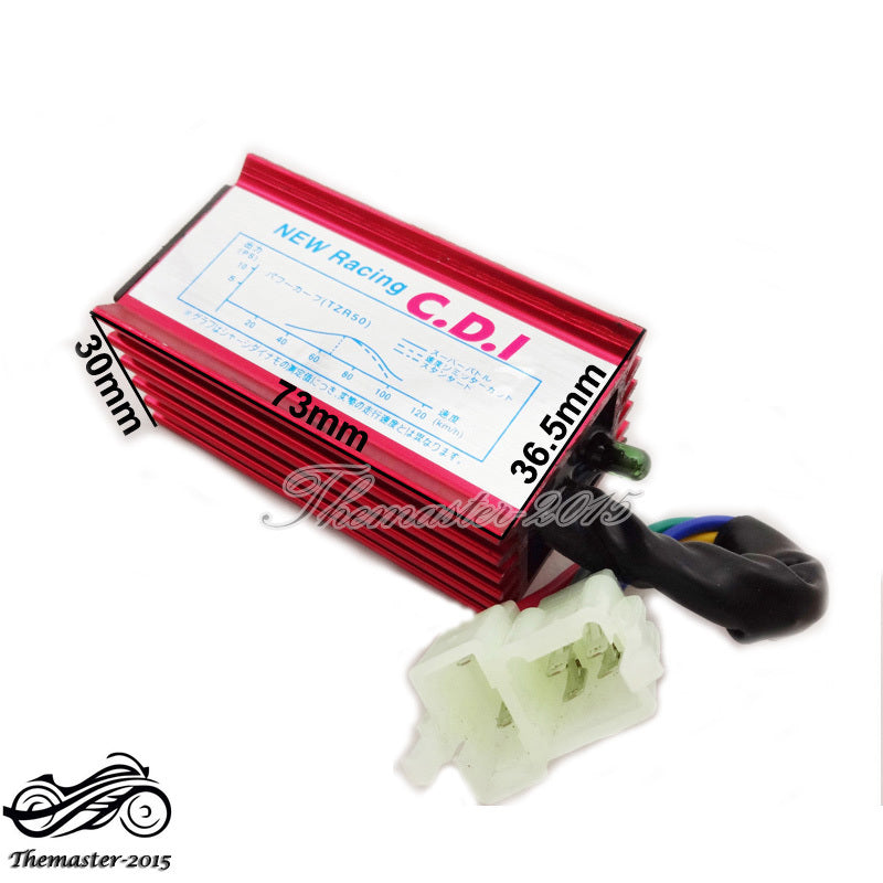 ya 1 7.8 Red 6 Pin Racing CDI For 50cc 110 125 150 250 cc Chinese Pit Dirt Bike ATV Quad