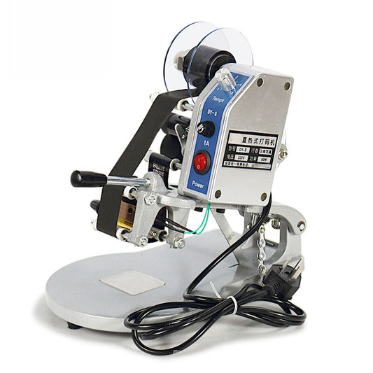 New Date Ribbon Coding Machine Thermal Manual Hot Foil Stamping Coding Printer