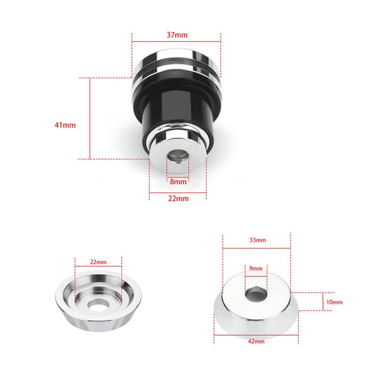 ya 12 5.21 4-piece quick release Sisi rod backrest installation spool kit suitable for Indian Scouts' 15-'23