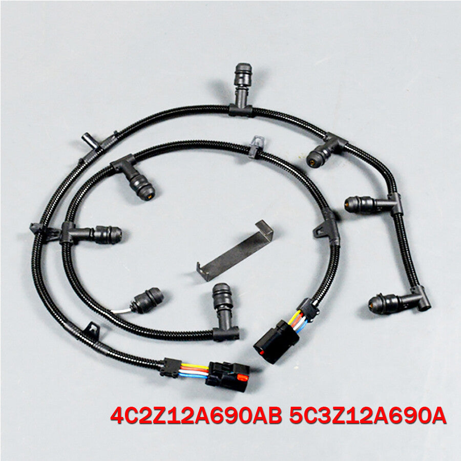 ya 1 7.4 2x Glow Plug Wiring Harness Kit RH&LH For 2004-2010 for Ford Diesel 6.0L 5C3Z12A690A