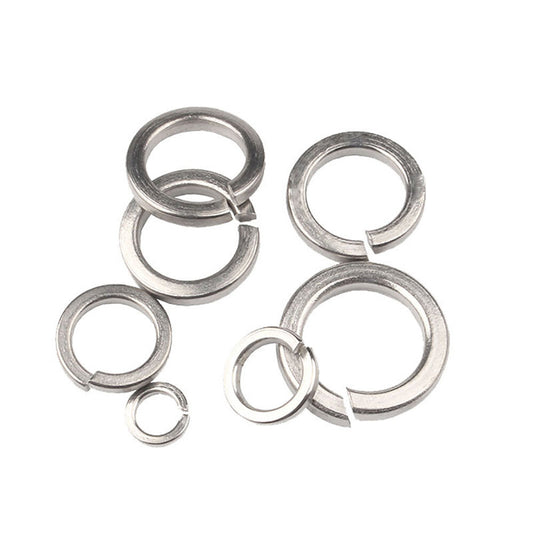ZINC PLATED SQUARE SPRING LOCK COIL WASHERS M2 M2.5 M3-M8 SPRING SQUARE WASHERS