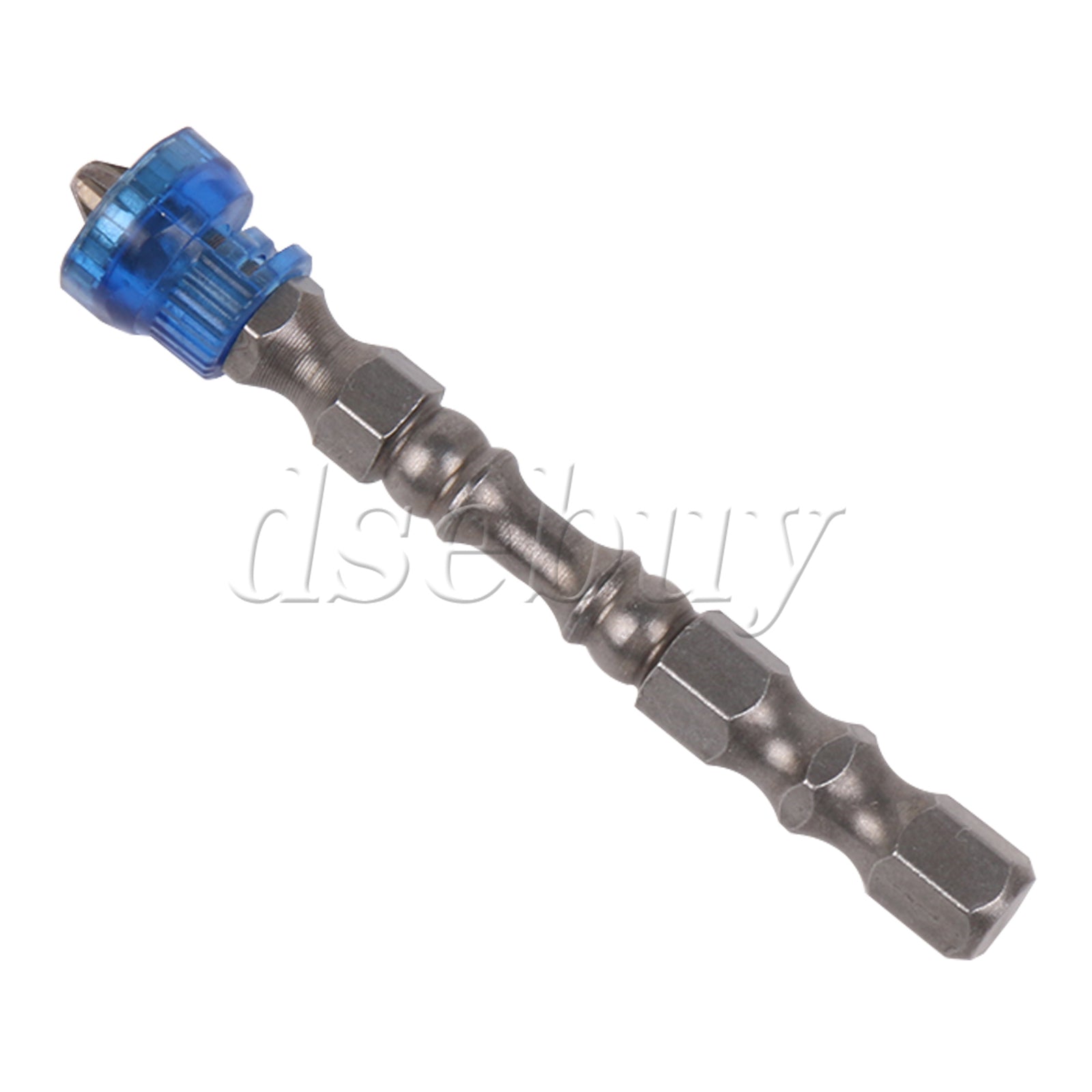 ya 26 50pcs Magnetic Collar Design Chrome Steel Screwdriver Bit 1/4 Inch Hex Shank