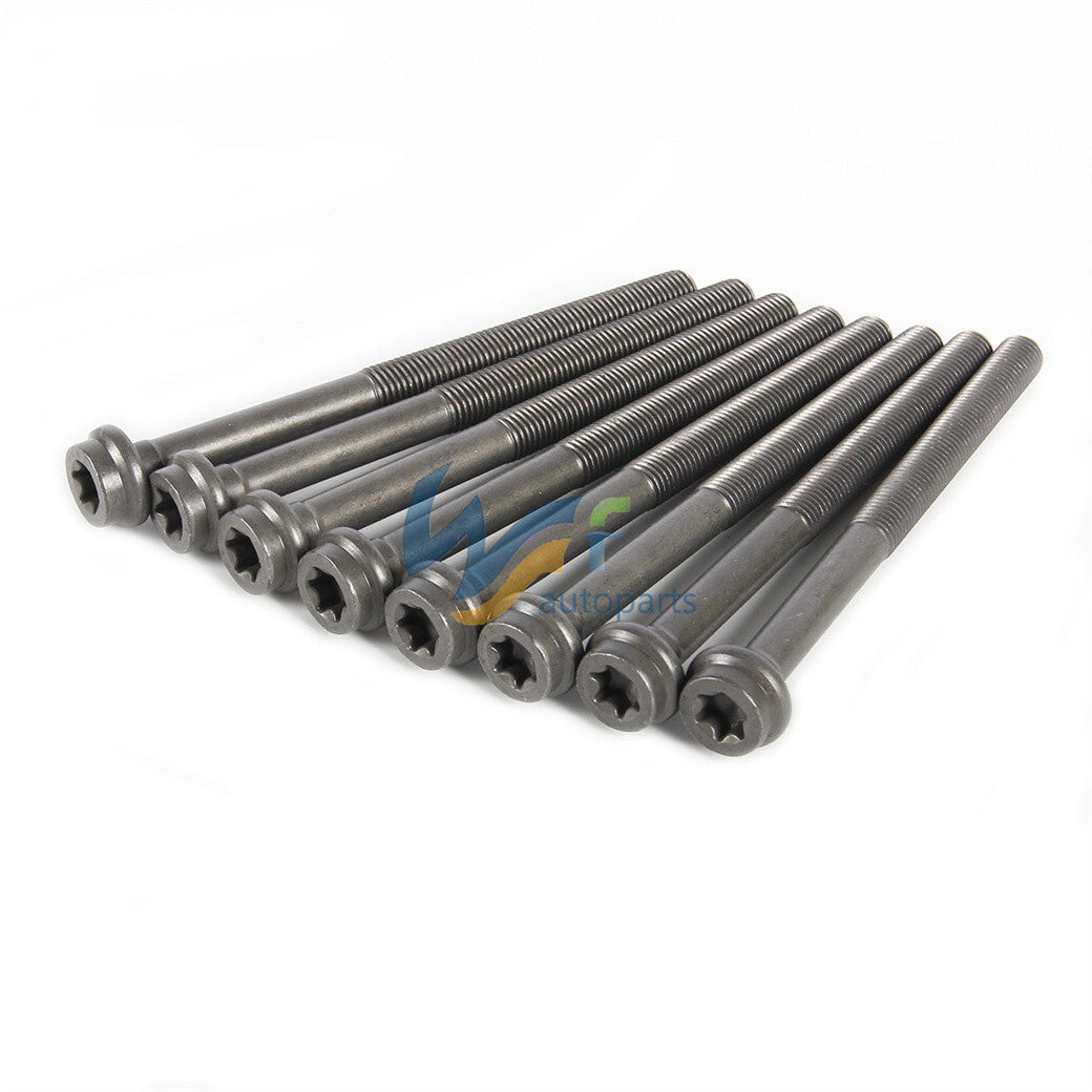 ya 5 8.7 2.8L/3.2L 8-Piece Cylinder Head Bolt Kit for Mercedes-benz C280 C320 ML350